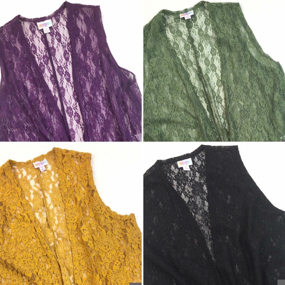 LuLaRoe Lace Joy duster